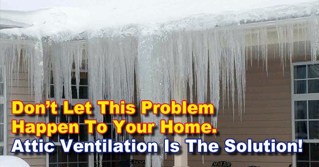 Preventing Ice Dams With Attic Insulation