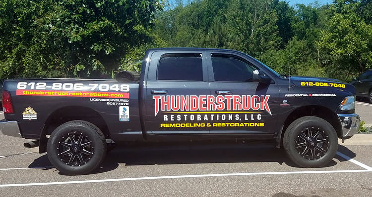 Thunderstruck Restorations Company Vehicle