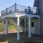 Raised Deck With Custom Archways