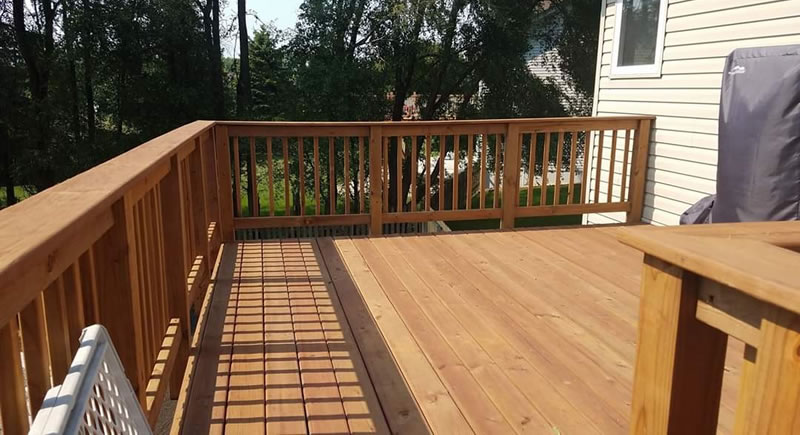 Deck Project in Blaine Minnesota