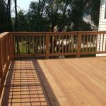 Wood Deck Built By Thunderstruck Restorations In Andover MN