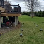 14 x 24 foot deck addition for hot tub completed by Thundestruck Restorations