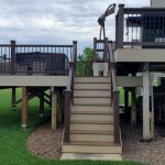 14 x 24 foot deck addition for hot tub completed by Thundestruck Restorations