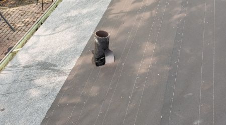 Installing ice and water shield on a roof